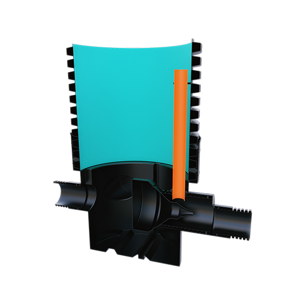 Vortiflo Complete Vortex Flow Control Chamber 1050mm (including vortex hydrobrake)