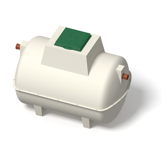 10 Person Marsh Ensign Sewage Treatment Plant (Pumped Outlet)