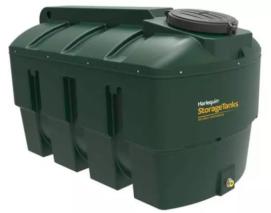 2,000 Litre Harlequin HQI Horizontal Bunded Oil Tank