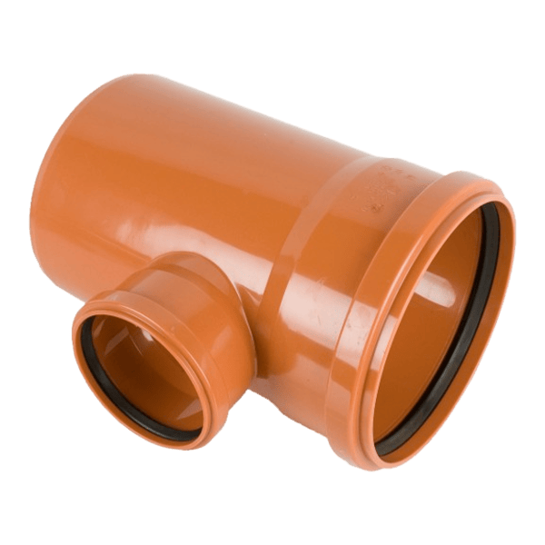 Brett Martin 250mm x 110mm x 87.5° Double Socket Branch