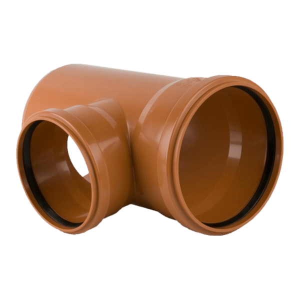 Brett Martin 250mm x 160mm x 87.5° Double Socket Branch