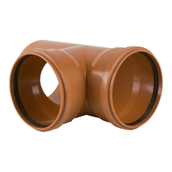 Brett Martin 250mm x 200mm x 87.5° Double Socket Branch