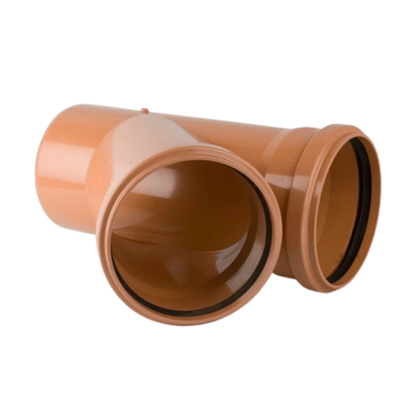 Brett Martin 250mm x 250mm x 45° Double Socket Branch