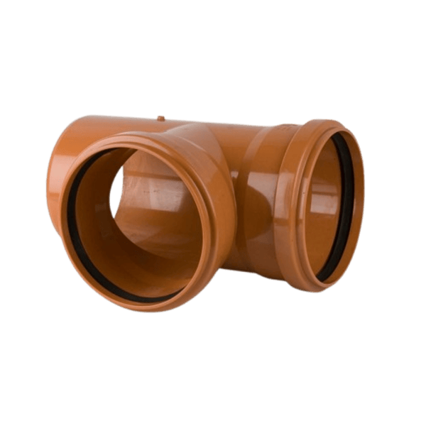 Brett Martin 250mm x 250mm x 87.5° Double Socket Branch