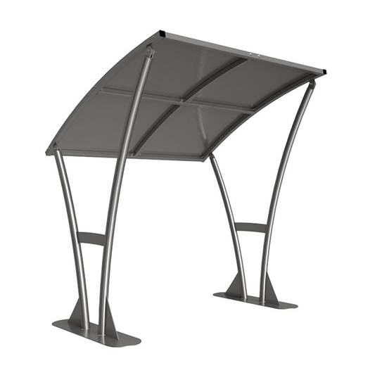 Newton Bicycle Shelter Extension Bay (Galvanised roof)