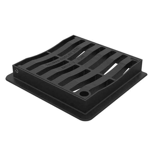C250 Ductile Iron Yard Gully Grate - 300mm x 300mm