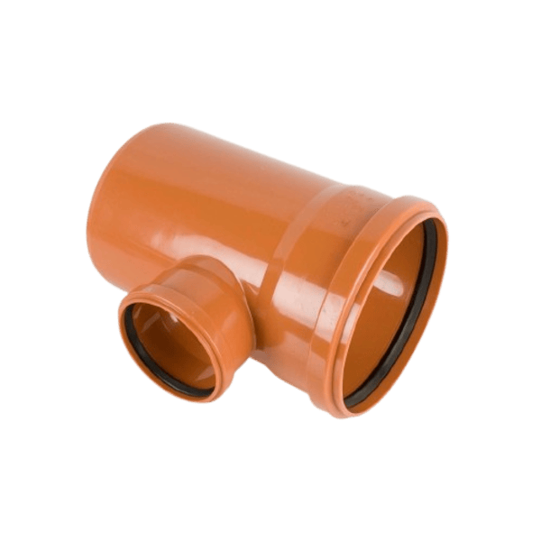 Brett Martin 315mm x 110mm x 87.5° Double Socket Branch