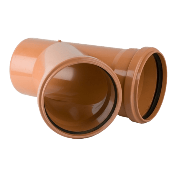 Brett Martin 315mm x 250mm x 45° Double Socket Branch