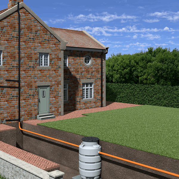 6 Person Quantum Sewage Treatment Plant (Gravity)