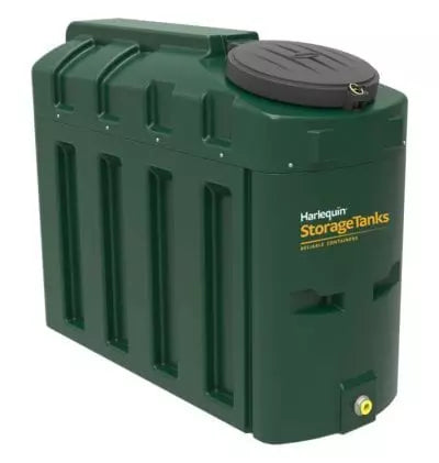 650 Litre Harlequin HQI Slimline Bunded Oil Tank