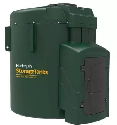 9,250 Litre Harlequin ITE Vertical Bunded Oil Tank