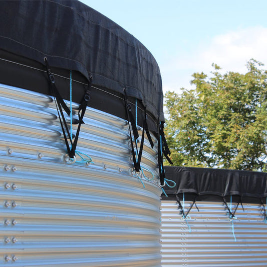 122,600 litre Galvanised Steel Water Tank Anti-Algae