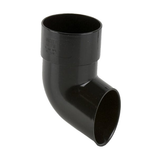 Brett Martin uPVC 68mm Downpipe Shoe Black