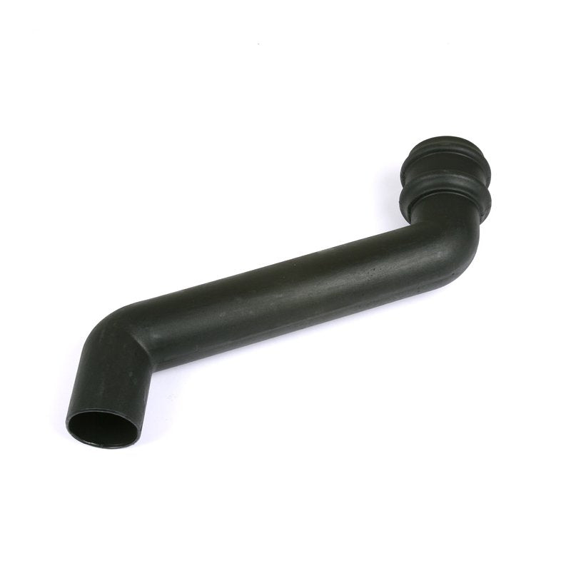 Brett Martin Cascade Cast Iron Style 68mm Round Downpipe Offset - 305mm
