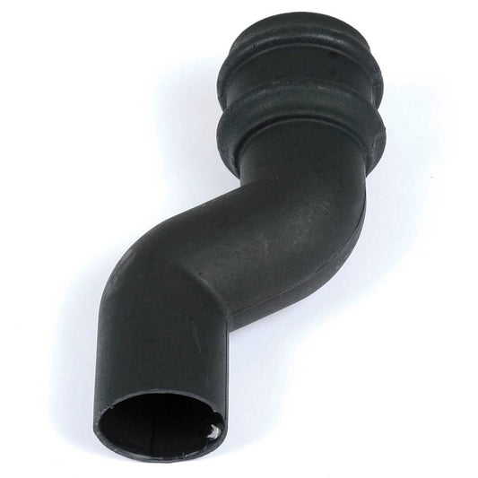 Cascade Cast Iron Style 68mm Round Downpipe Offset - 75mm