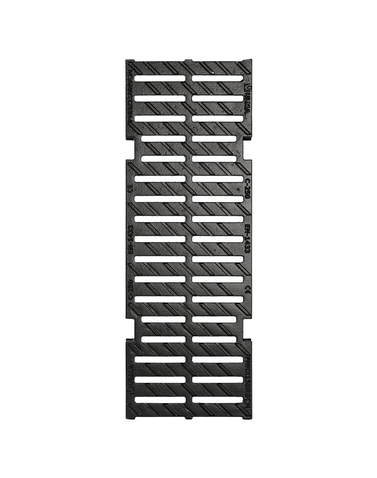 Multiv 150mm D/Iron Heelguard Grate C250 Slotted X0.5m