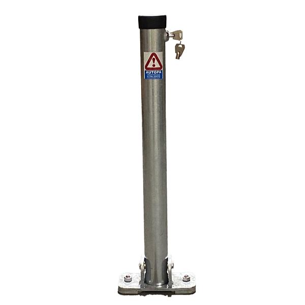 Hinged Parking Post (Galvanised)