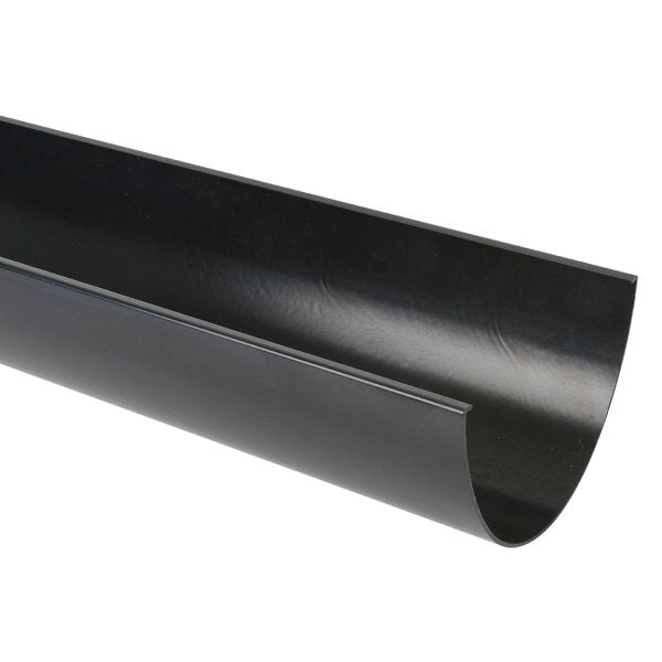 Brett Martin Deepstyle 170mm uPVC Industrial Gutter - 4m Black