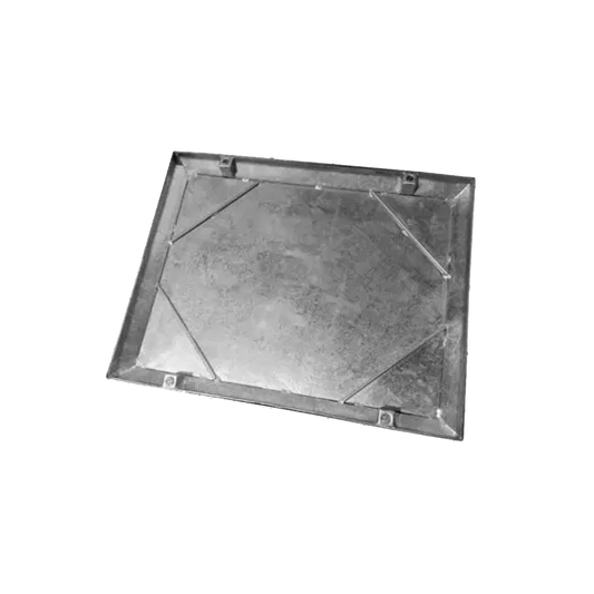 Steel Recessed Manhole Cover – 600mm x 600mm (Double Seal, 58mm Depth)