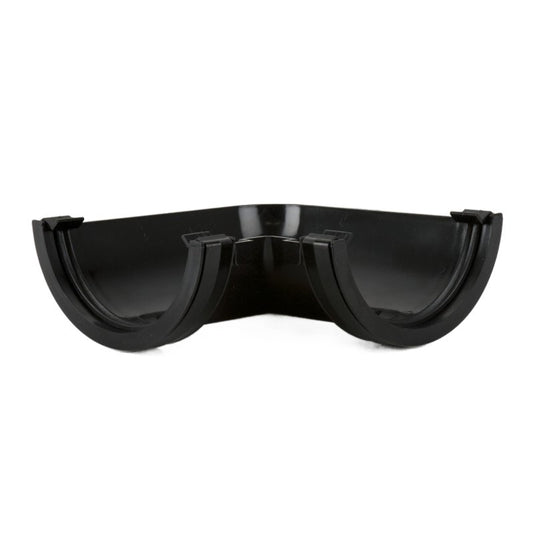 Brett Martin Roundstyle 112mm uPVC Gutter Angle 90° Black