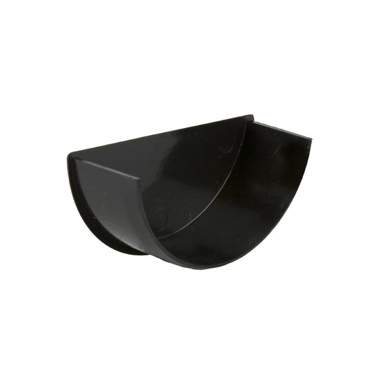 Brett Martin Roundstyle 112mm uPVC Gutter Internal Stopend Black