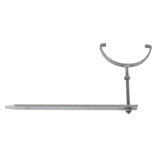 Brett Martin Roundstyle 112mm uPVC Gutter Rise & Fall Bracket - 310mm Drive In Spike