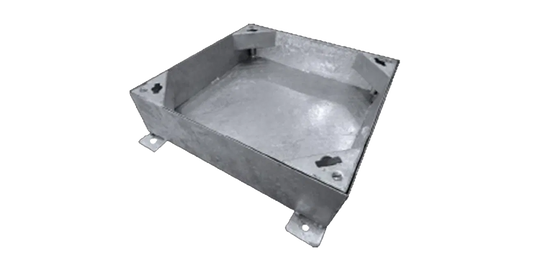 Steel Recessed Manhole Cover 600mm x 600mm (100mm depth)