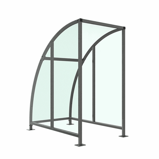 Stratford Bicycle Shelter (PETG roof) 1m