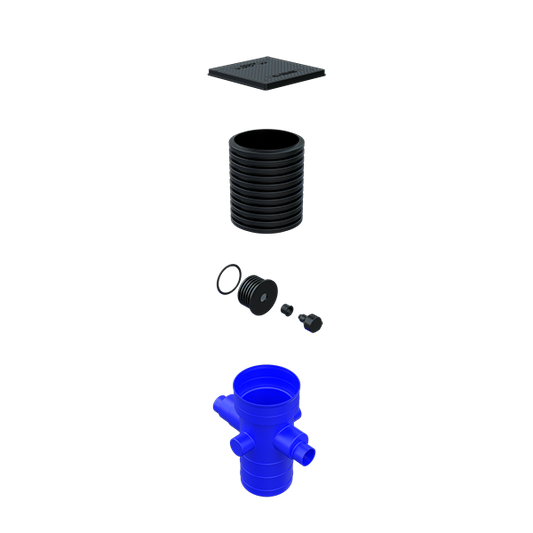 Vortiflo Complete Vortex Flow Control Chamber 450mm (150-225mm)