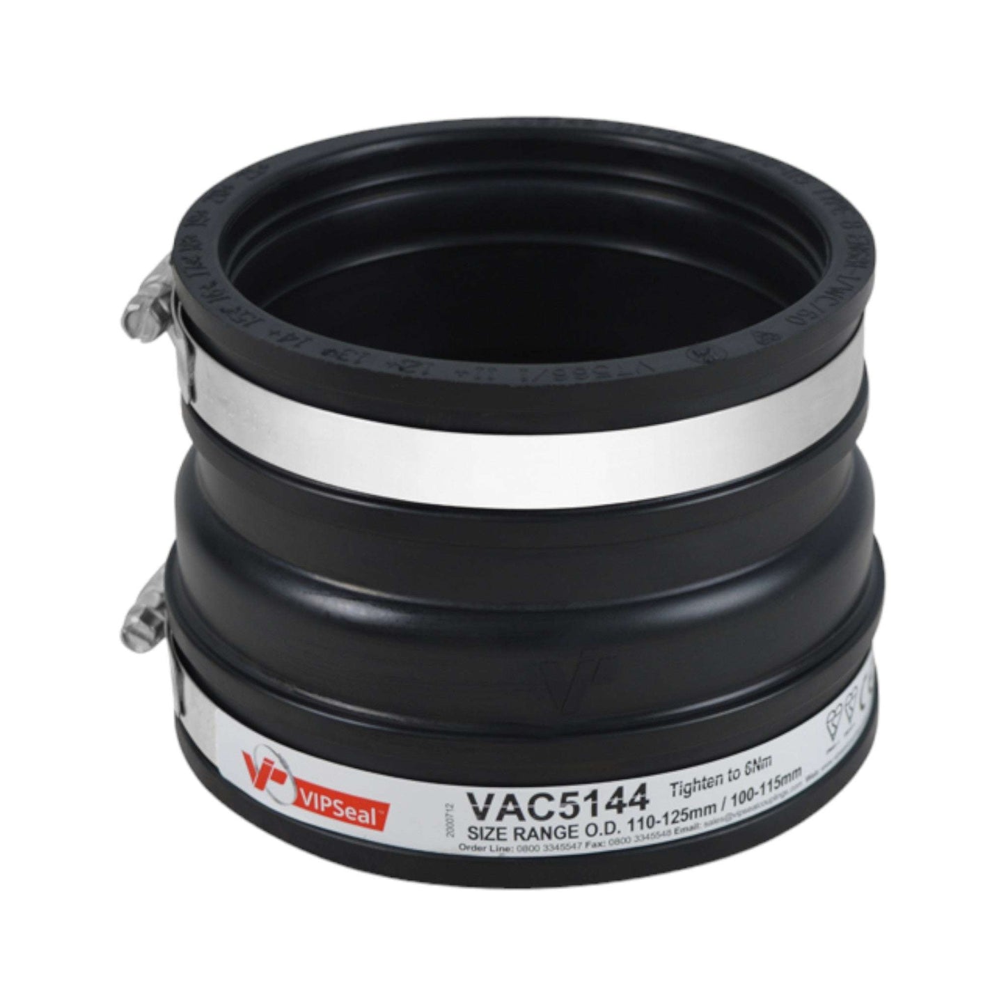 Flexible Coupling 110-125mm / 110-115mm