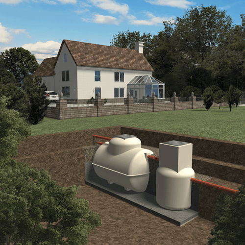 Marsh Nutra-Lite 16PE Sewage Treatment Plant
