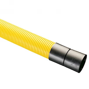 Twinwall Ducting (Yellow/Gas) - 225/226mm x 6m