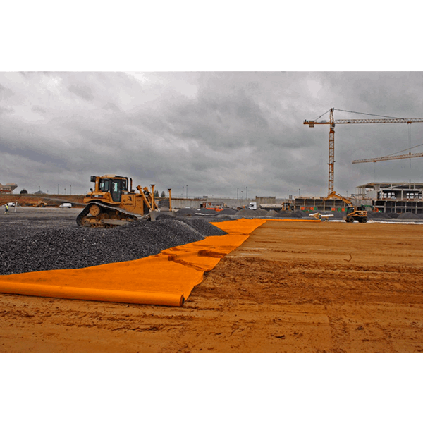 4.5m x 100m FasTrack Orange Geotextile Woven
