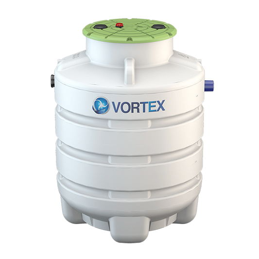 8 Person Vortex Sewage Treatment Plant (Pumped)