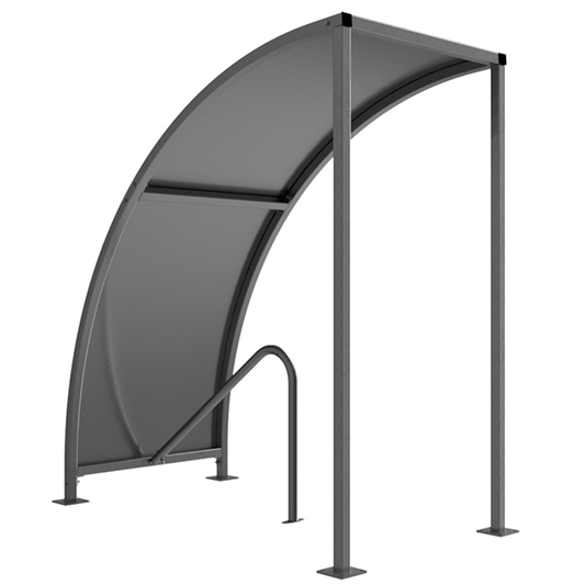 VS1 Bicycle Shelter (Galvanised roof)