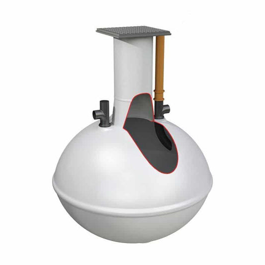Clearwater Septic Tank 3,800 ltr (1000mm invert)
