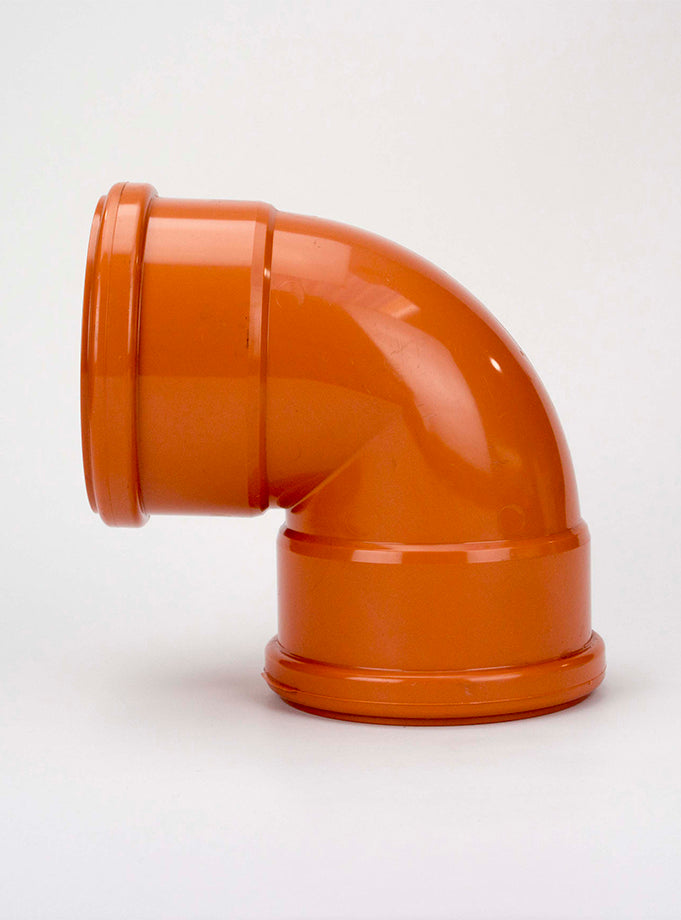 110mm Double Socket Short Radius Bend 90 Degree