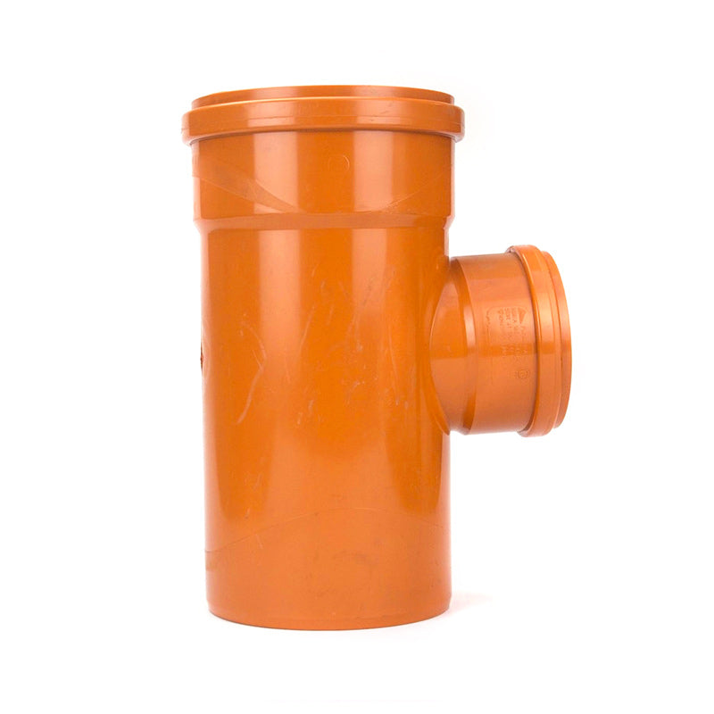 160mm x 110mm Double Socket Unequal T Junction 90 Degree