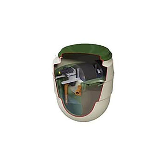 6 Person Klargester BA Biodisc Sewage Treatment Plant w/750mm Inlet (Pumped Outlet)