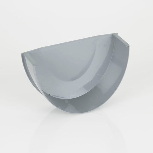 Brett Martin Deepstyle 115mm uPVC Gutter Internal Stopend Grey