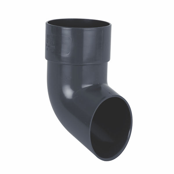 Brett Martin uPVC 68mm Downpipe Shoe Anthracite Grey