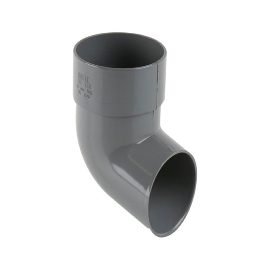 Brett Martin uPVC 68mm Downpipe Shoe Grey