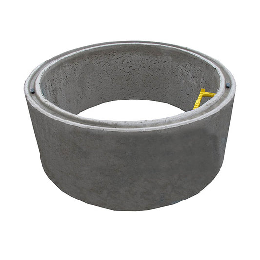 1200mm x 750mm depth Concrete Manhole Ring with Double Step Irons