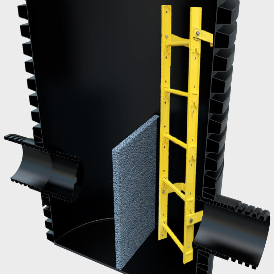 1050mm Oriflo C Series Flow Control Chamber with Protected Orifice Plate