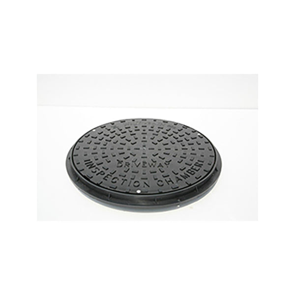 450mm Round Manhole Cover & Frame (Plastic)