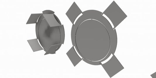 Swarm Aqua Channel End Cap