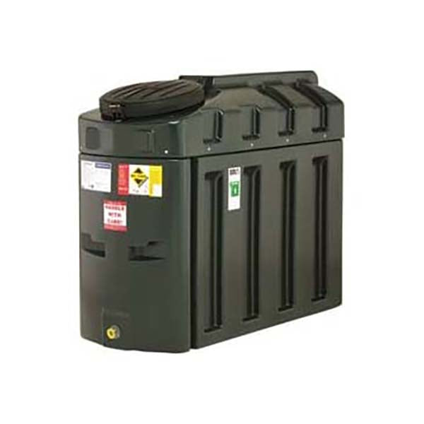 1,300 Litre Harlequin ITE Slimline Bunded Oil Tank (top outlet)