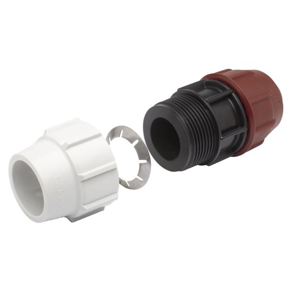 Barrier Pipe Coupler x Copper Adaptor 2701C - Plasson