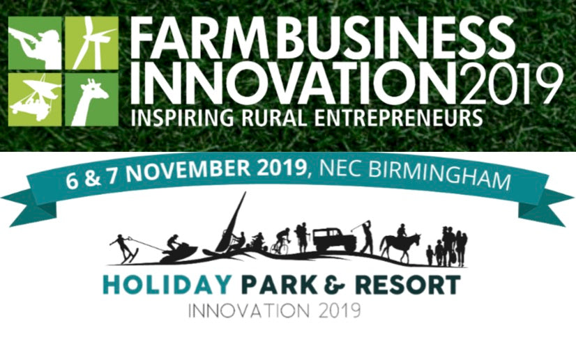 Come see us at the Farm Business and Holiday Park Innovation Shows