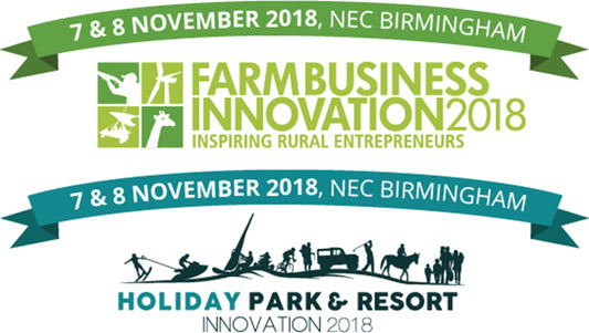 Come see us at Farm Business & Holiday Park Innovation Shows